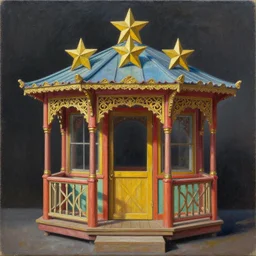 intricate five star cornwood cabbin, oil on canvas, hdr, high detail, photo realistic, hyperrealism, matte finish, high contrast, 3 d depth, centered, masterpiece, vivid and vibrant colors, enhanced light effect, enhanced eye detail, artstationhd