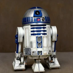 portrait of R2-D2 by Renoir