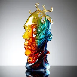 glass sculpture by salvador dali, trending on artstation, favorites on deviantart, high quality art. artwork masterpieces, award winning