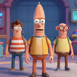 bender in a live action futurama movie, 3 d render, photo realistic