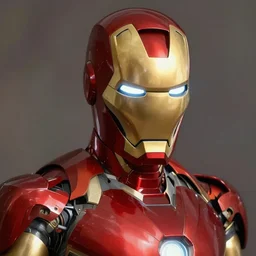 iron man, dot art