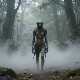 a creature in a liminal space
