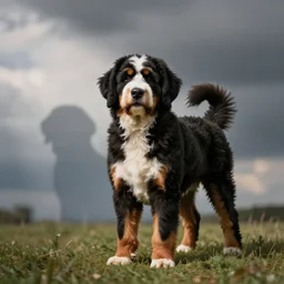young bernedoodle in france