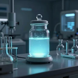biopunk soviet laboratory with jars with glowing liquid inside professional digital art, intricate details, moody lightning, rendered in unreal engine, full details, octane render, rendered in maya, cgsociety, trending on artstation