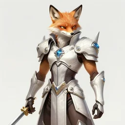 Fox McCloud D&D, fantasy, intricate, elegant, highly detailed, digital painting, artstation, concept art, matte, sharp focus, illustration, hearthstone, art by Artgerm and Greg Rutkowski and Alphonse Mucha