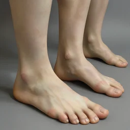 human foot artists anatomy in the style of wayne barlowe, gustav moreau, goward, bussiere, roberto ferri, santiago caruso, luis ricardo falero, dali
