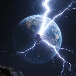 A planet of endless suffering, dystopian digital art, dramatic volumetric lightning, beautiful composition, 4K Ultra HD, trending on artstation