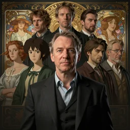 bill murray, highly detailed vfx portrait, unreal engine, greg rutkowski, loish, rhads, caspar david friedrich, makoto shinkai and lois van baarle, ilya kuvshinov, rossdraws, elegent, tom bagshaw, alphonse mucha, global illumination, detailed and intricate environment.
