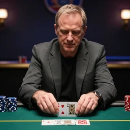 larry david playing poker, photorealistic, ultra-detailed, HDR, high resolution
