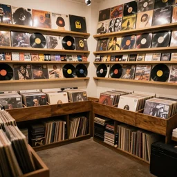 the private room in the back of the vinyl record store where they keep the good stuff, only the cool people get access, by robert crumb - 9
