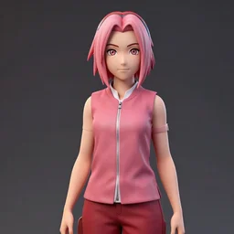 Sakura Haruno , 3d skin model