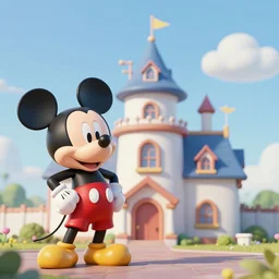 highly detailed shot of better call saul cross over with mickey mouse house season finale