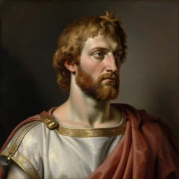 Jerma985 in Ancient Rome, detailed, highly detailed, heroic, epic, complex, very detailed, realistic, HD quality, 8k resolution, body and headshot, Oil Painting, Italian Renaissance Painting, Italian Renaissance Painting Style, Renaissance Painting Style, Painting, Trending on Artstation