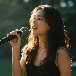 voices has become a vision, and it glows from the outside