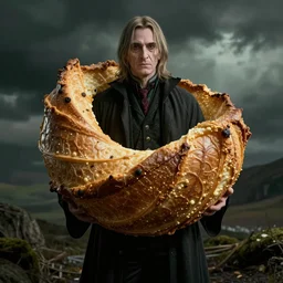 voldemort as a vol - au - vent, octane render, photorealistic, liminal