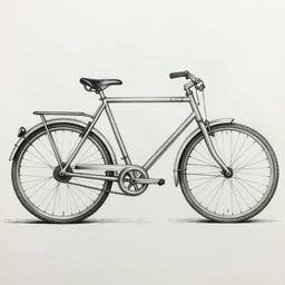 an internal prototype of drawing of a bicycle for the mind, apple concept patent drawing, davinci sketch