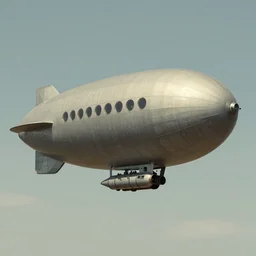 (((((1950s steampunk airship blimp dirigible . muted colors.))))) by Jean-Baptiste Monge !!!!!!!!!!!!!!!!!!!!!!!!!!!