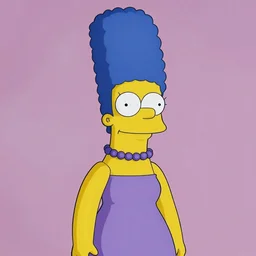 marge simpson if she was real, high definition, photorealistic art, intricate detailing