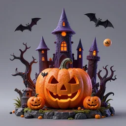 2d classic Halloween Cthulhu, high detail, in the style of Beistle studio lighting