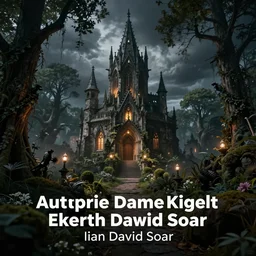 landscape of an european fairyland, ancient, mythical, dark, strange, beautiful, high contrast, dynamic lights, award winning photo by ian david soar