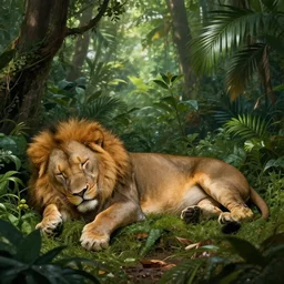 in the jungle, the mighty jungle, a lion sleeps tonight