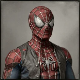 spider - man, american civil war photo portrait, 1 8 6 4, tin type