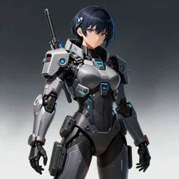 japanese cyber soldier 2 0 6 4 by pi - slices and kidmograph, beautiful digital illustration