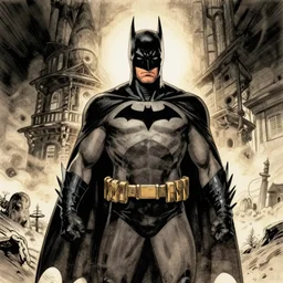 Batman Emilio Cochise Rodríguez El Puma, comic drawn by Clay Mann