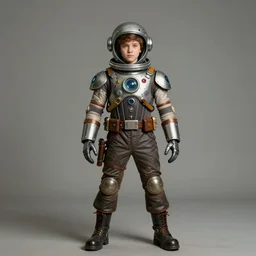 ( ( ( ( ( 2 0 5 0 s retro future boy 1 0 old boy super scientest posing in space pirate mechanics costume full portrait.. muted colors. ) ) ) ) ) by jean - baptiste monge!!!!!!!!!!!!!!!!!!!!!!!!!!!!!!