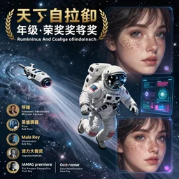futuristic astronaut chasing a distant spaceship Anime, wide angle, fine details, cinematic. galaxy starscape. realistic shaded lighting by Ilya Kuvshinov Giuseppe Dangelico Pino and Michael Garmash and Rob Rey greg rutkowski, octane render, IAMAG premiere, aaaa achievement collection, elegant freckles, cinematic hologram, fabulous, daily deviation, annual award winner