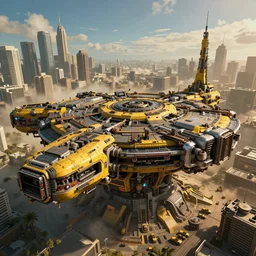 a post-apocalyptic futuristic huge living platform in the style of mad-max in the style of fallout in the style of metro:2033 trending on artstation deviantart Pinterest detailed realistic HD 8k High Resolution