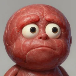 close up sci - fi meatwad, meatwad is a giant ball of meat, centered, digital painting, smooth, sharp focus, illustration, artgerm, tomasz alen kopera, peter mohrbacher, donato giancola, joseph christian leyendecker, wlop, frank frazetta