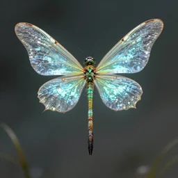 a beautiful fairy with dragonfly wings, bioluminescence, by peter mohrbacher, artstation