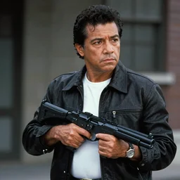 film still of Danny Trejo as Martin Riggs in Lethal Weapon, 4k