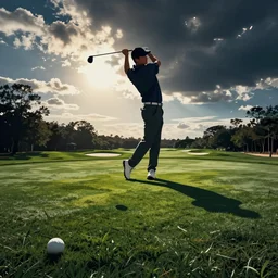 modern vector, golf, svg art