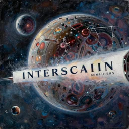 interstellar, inception, gravity, cinematic shot, oil painting by jama jurabaev, extremely detailed, brush hard, artstation, for aaa game, high quality, brush stroke