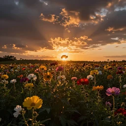 vertical sundown flowers