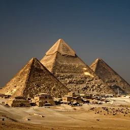 the pyramids of gyza as a new futuristic projecg in dubai