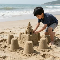 “a human sandcastle.”