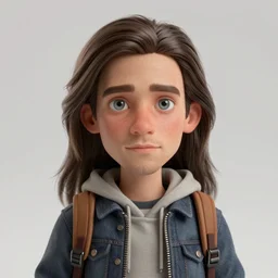 a man wearing a travel outfit by olivia malone, long hair, amazingly detailed, fantastic detailed eyes, pretty face, aged 2 5, swedish, photo realistic, photograph, 3 5 mm, octane render, trending on artstation