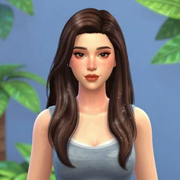 Belle Goth from the Sims as a real person