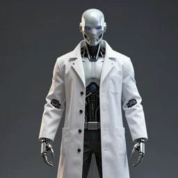 cybernetic plague doctor 8 k hyperrealism