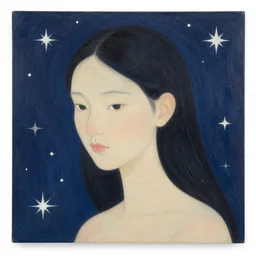 Women of the stars by Chengwei Pan, trending on artstation