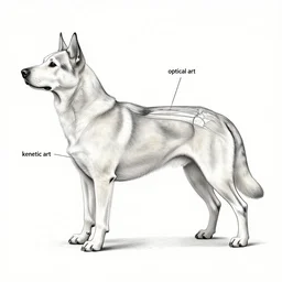 “ kinetic art ” “ optical art ” canine anatomical drawing diagram “ gray ’ s anatomy ” 1 0 2 4 x 1 0 2 4