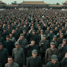 an collosal film still of general quan yu
