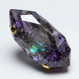 amethyst multicolor prism gemstone gold liquid emeraud pearl quartz saphir grenat fluorite