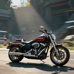 a harley davidson in rocket league