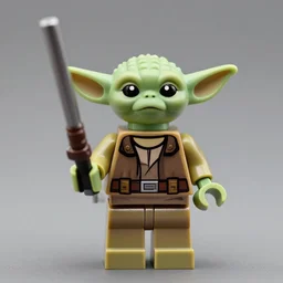 Lego yoda in WWI