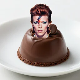 david bowie chocolate dessert