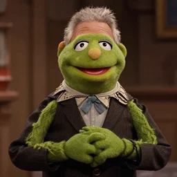 Morgan freeman in “The Muppets” (2011)